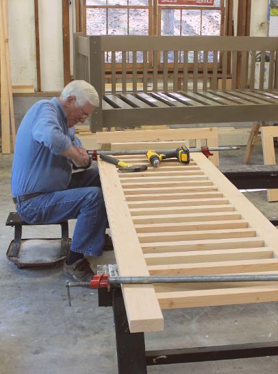 porch bed, hanging bed, swing bed, bed for porch, atlanta porch bed
